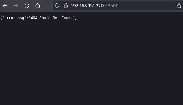 Port 43500